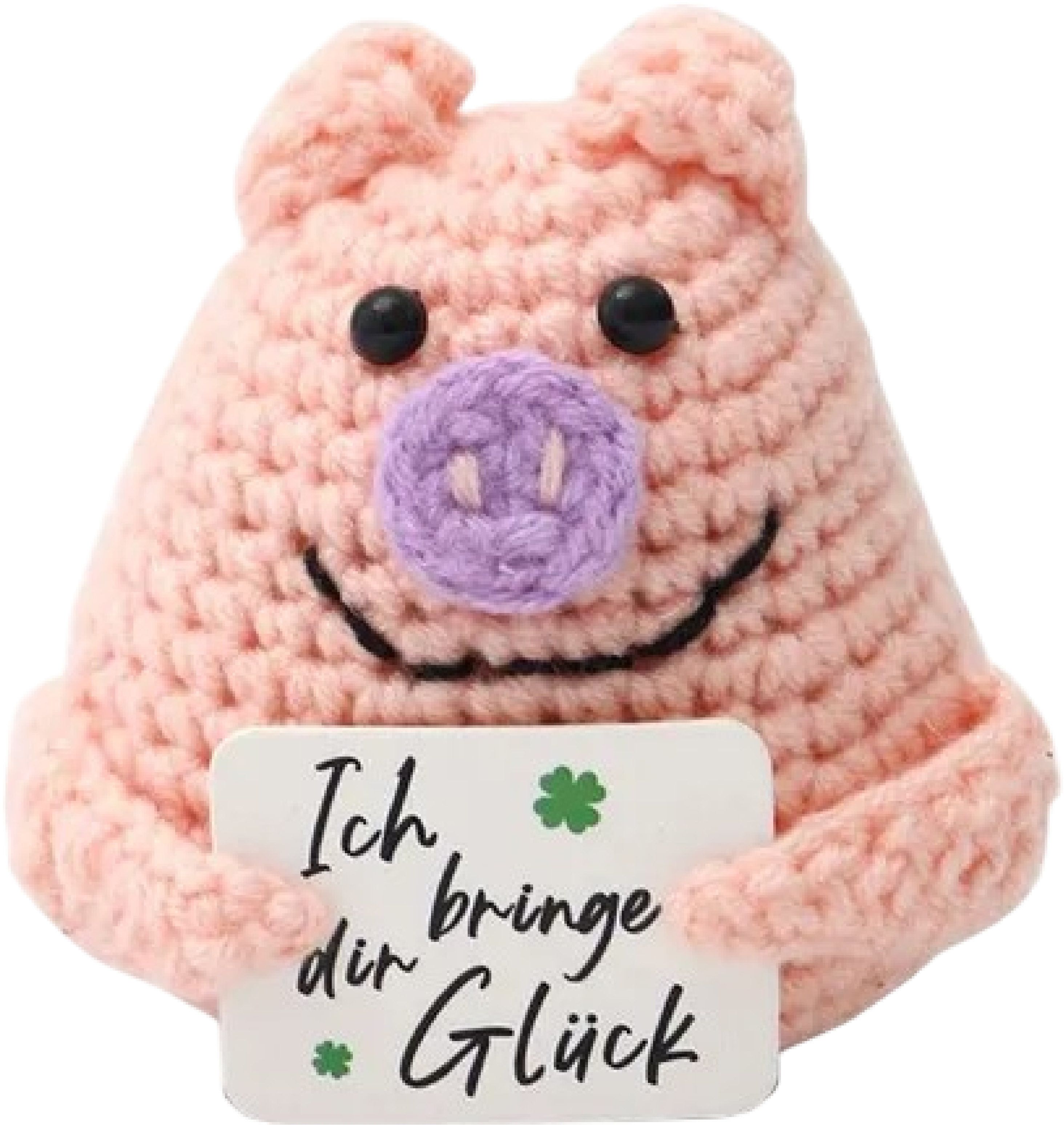 I AM CREATIVE Positive Pig 8cm 219092 rosa