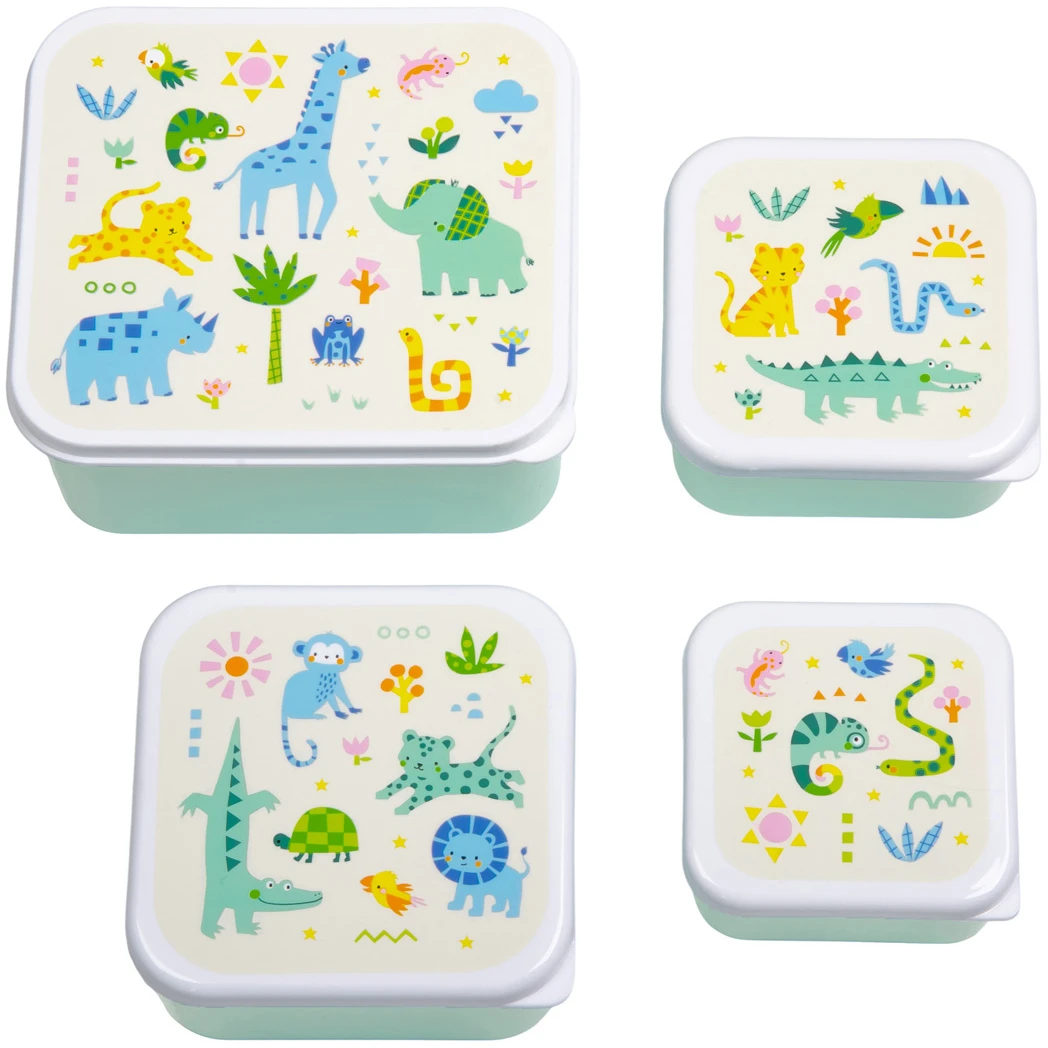ALLC Lunch & Snackbox Set SBSEJUMI87 Jungle