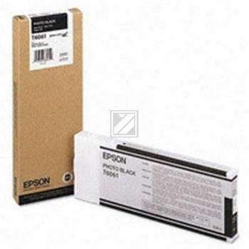 EPSON Tintenpatrone photo schwarz T614100 Stylus Pro 4450 220ml EPSON Tintenpatrone photo schwarz T614100 Stylus Pro 4450 220ml