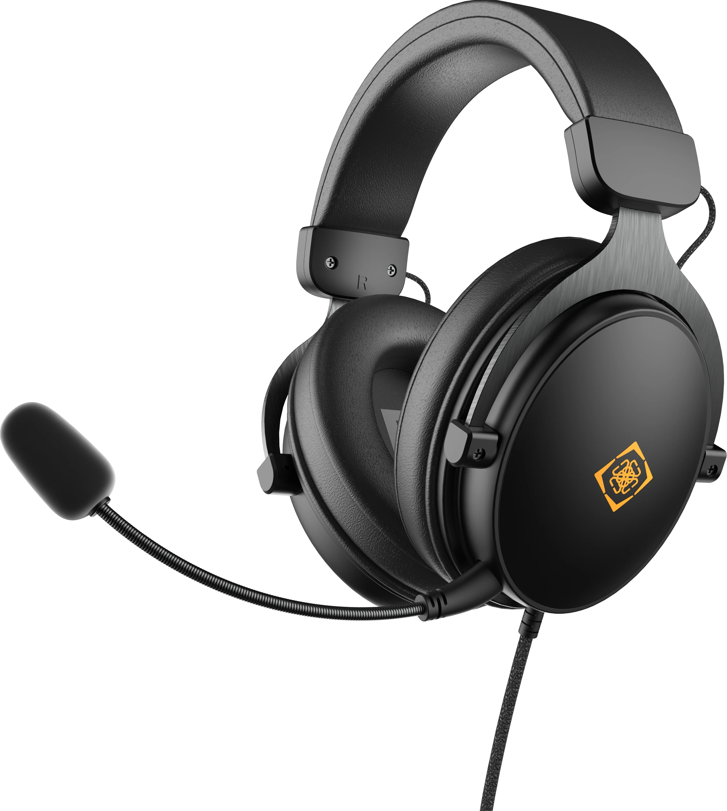 DELTACO Gaming Headset, Wired GAM-190 DH320,3.5mm connection,Black