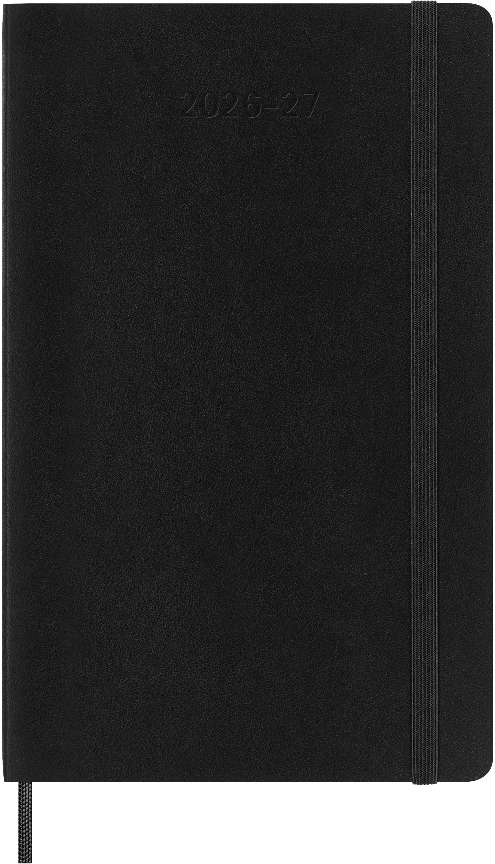 MOLESKINE Tageskalender 26/27 DSB18DC3Y27 18M SC schwarz 13x21cm