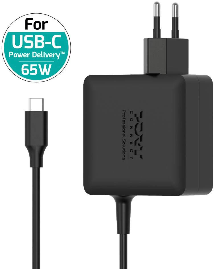 PORT PowerSupply 65W-Type C,GaN 904065CWEU Plug in 1.5 m