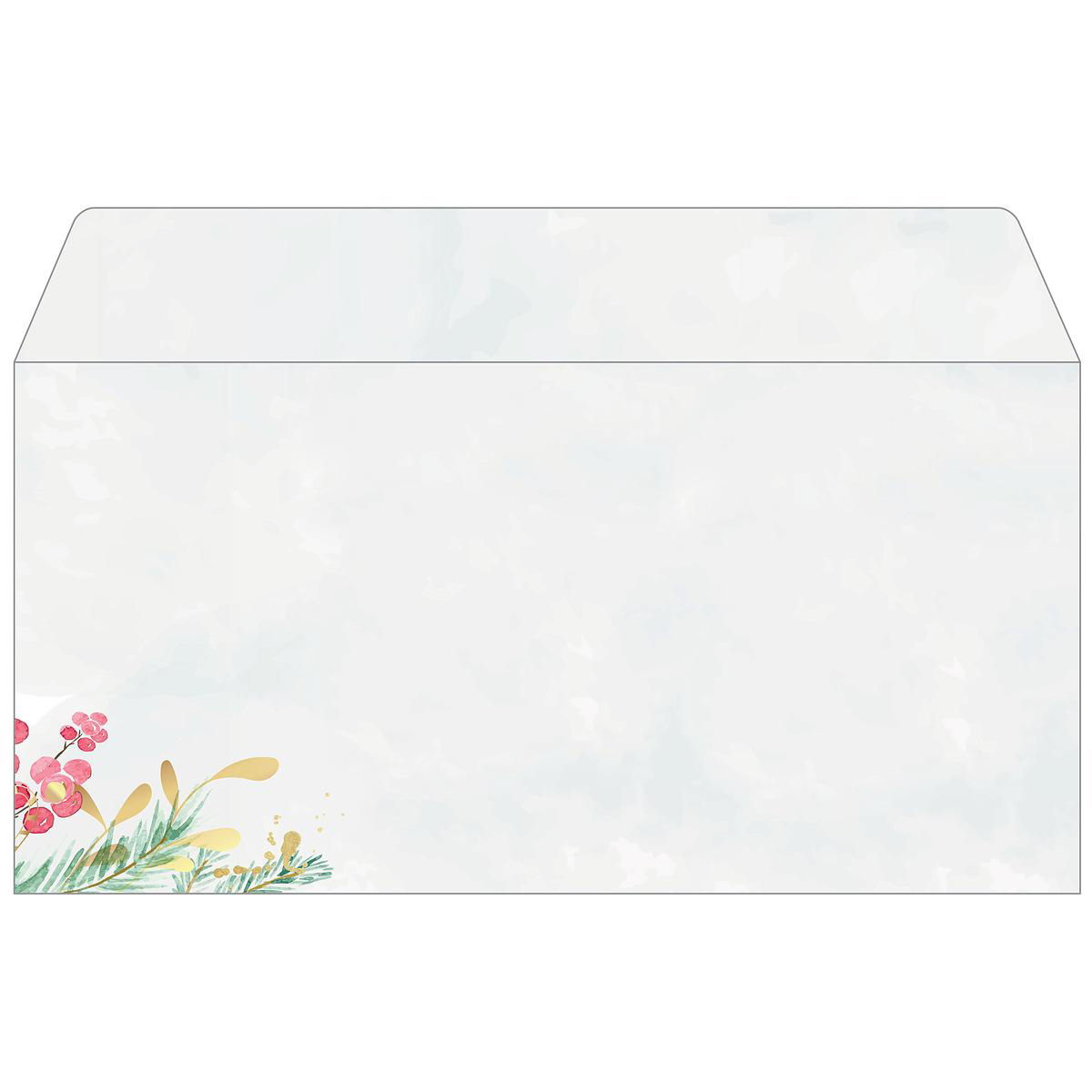 SIGEL Couvert Weihnachten C6/5 DU608 90g, Magic Watercolor 25 Stk.