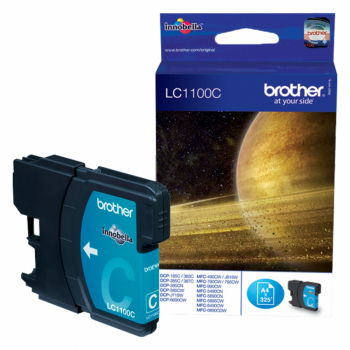 BROTHER Tintenpatrone cyan LC-1100C MFC-6490CW 325 Seiten BROTHER Tintenpatrone cyan LC-1100C MFC-6490CW 325 Seiten