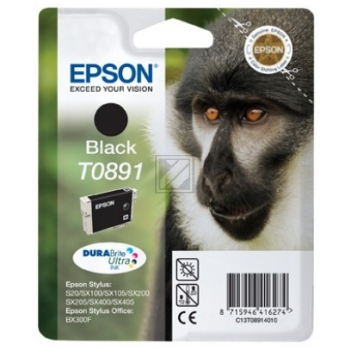 EPSON Tintenpatrone schwarz T089140 Stylus S20/SX405 5.8ml EPSON Tintenpatrone schwarz T089140 Stylus S20/SX405 5.8ml
