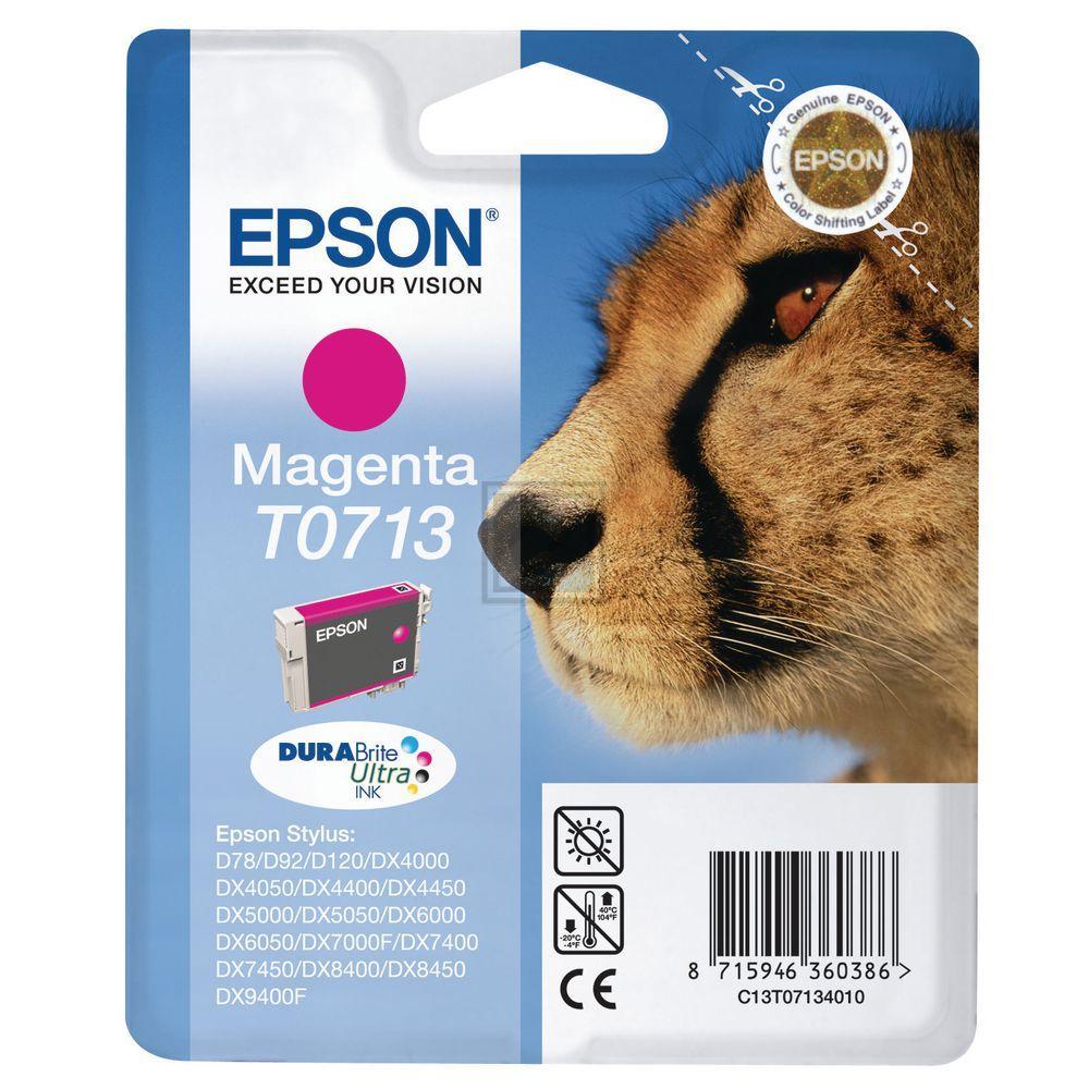 EPSON Tintenpatrone magenta T071340 Stylus DX4000 270 Seiten EPSON Tintenpatrone magenta T071340 Stylus DX4000 270 Seiten