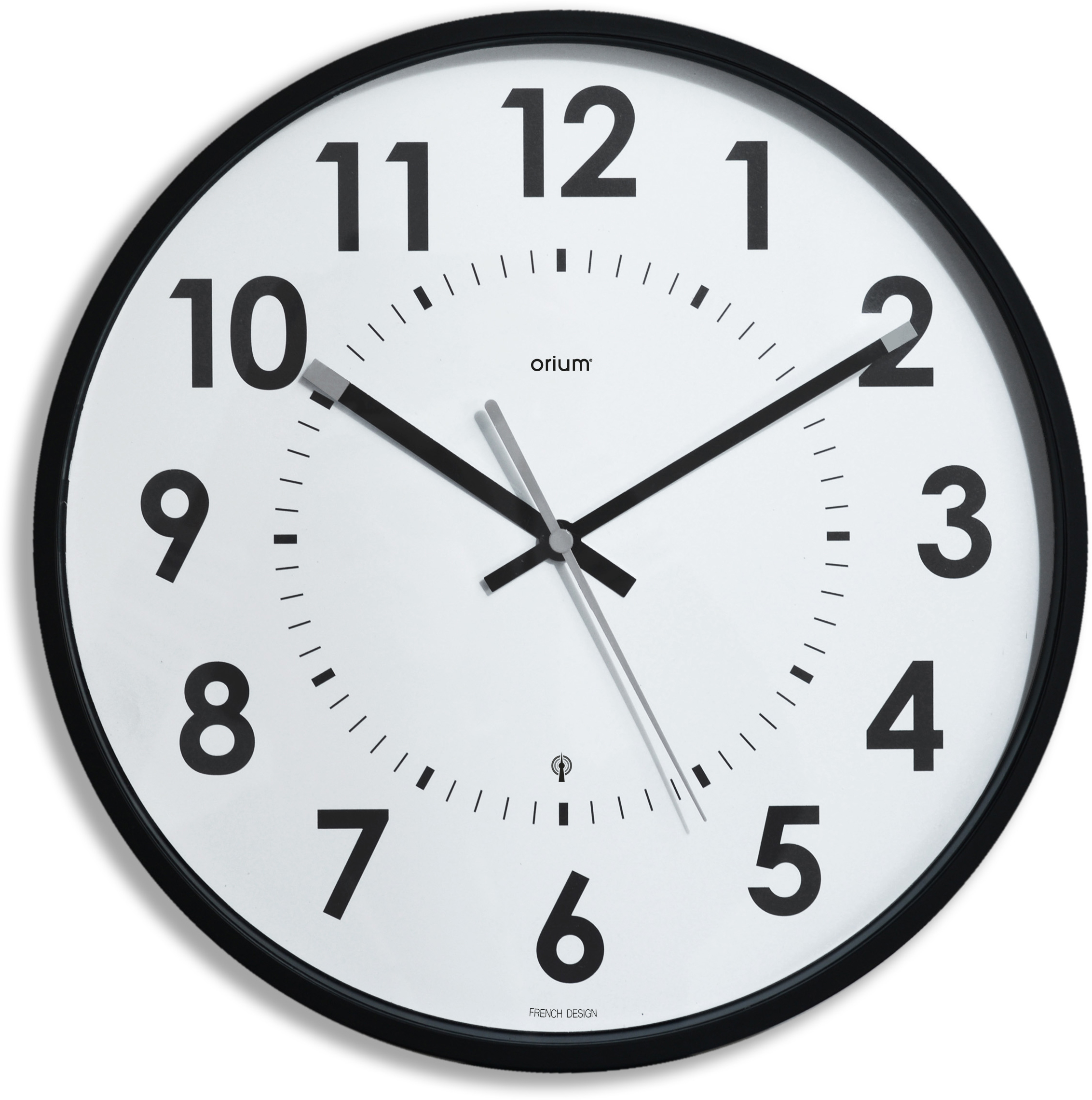 CEP Wanduhr 35cm 2115250011 weiss, Funkuhr