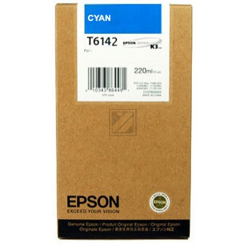 EPSON Tintenpatrone cyan T614200 Stylus Pro 4450 220ml