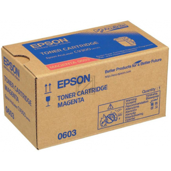 EPSON Toner-Modul magenta S050603 AcuLaser C9300N 7500 Seiten EPSON Toner-Modul magenta S050603 AcuLaser C9300N 7500 Seiten