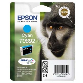 EPSON Tintenpatrone cyan T089240 Stylus S20/SX405 3.5ml EPSON Tintenpatrone cyan T089240 Stylus S20/SX405 3.5ml