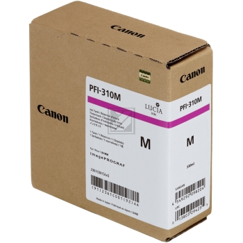 CANON Tintenpatrone magenta PFI1300M iPF PRO-2000/PRO-6000S 330ml CANON Tintenpatrone magenta PFI1300M iPF PRO-2000/PRO-6000S 330ml