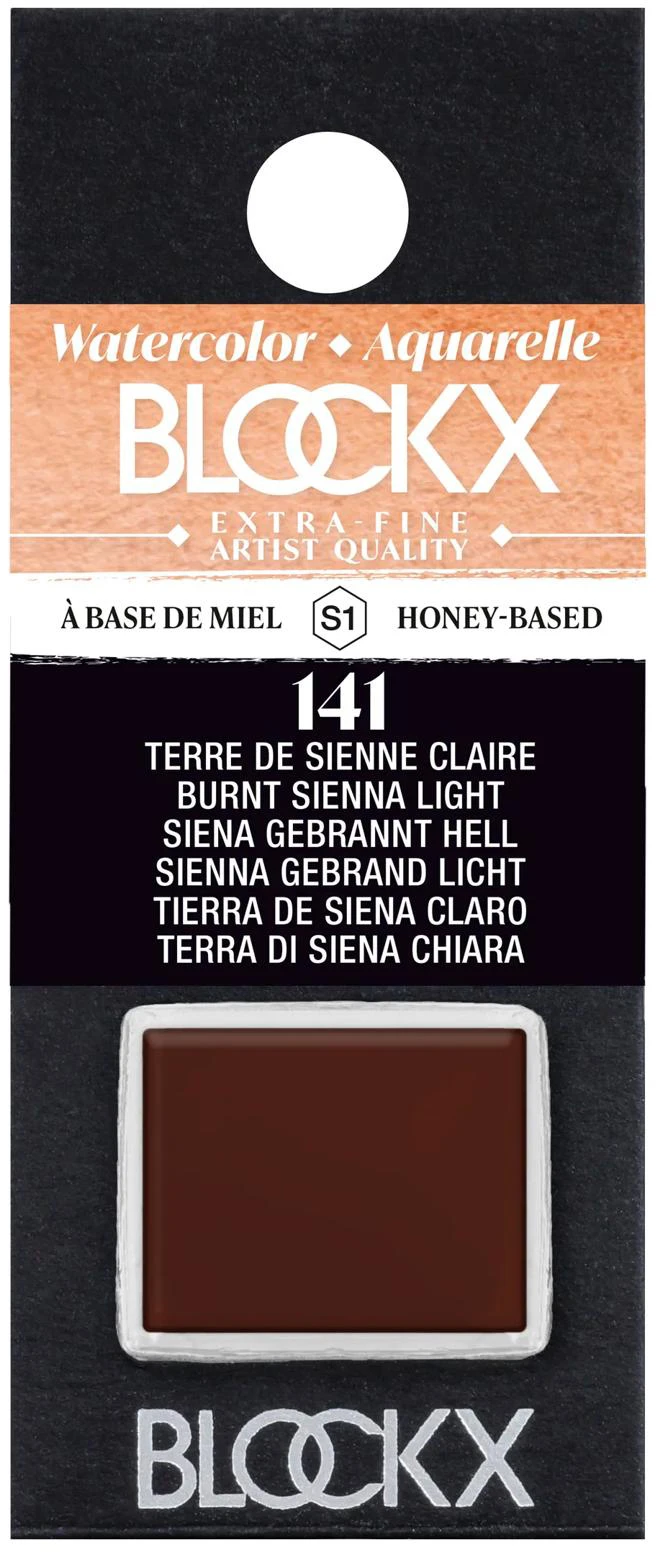 BLOCKX Aquarellfarbe 1.5ml 41141BXC siena gebrannt hell