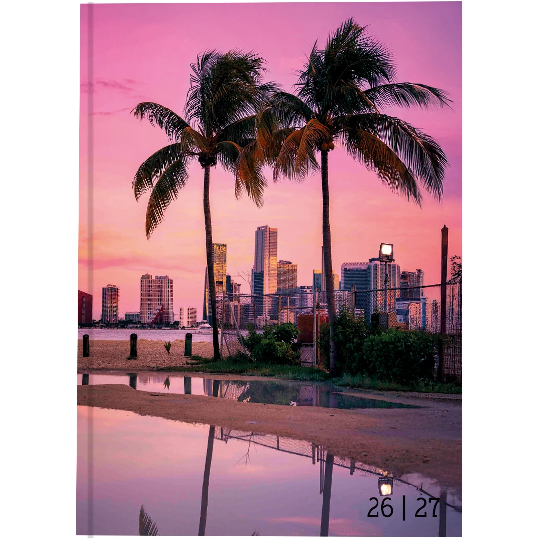 BIELLA Schüleragenda Miami 26/27 806514870027U 1T/1S 12x16.5cm