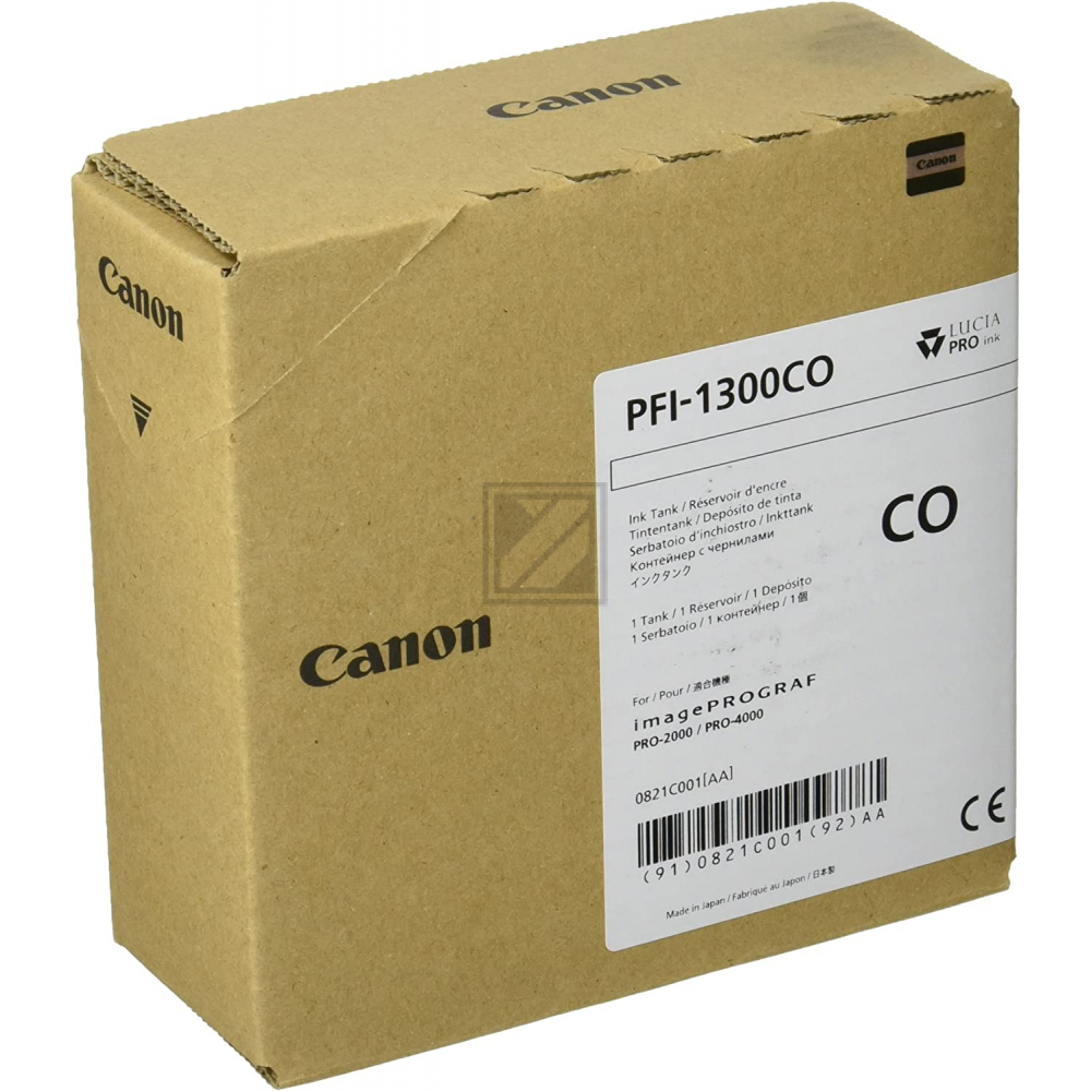 CANON Tintenpatrone chroma optimizer PFI1300CO iPF PRO-2000/PRO-4000 330ml