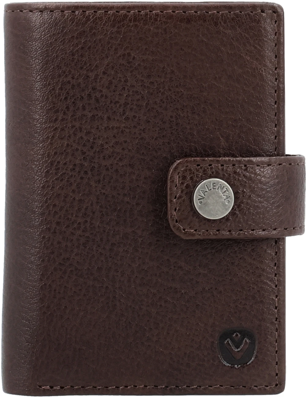 VALENTA Card Wallet Leather 588560 Luxe Chocolate