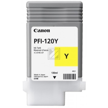 CANON Tintenpatrone yellow PFI-120Y iPF TM 200/305 130ml