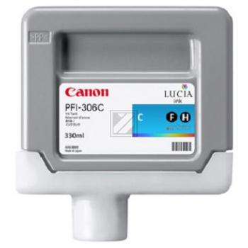 CANON Tintenpatrone cyan PFI306C iPF 8300 330ml