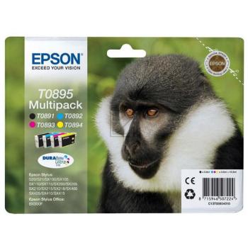 EPSON Multipack Tinte CMYBK T089540 Stylus S20/SX405 4x3.5ml EPSON Multipack Tinte CMYBK T089540 Stylus S20/SX405 4x3.5ml