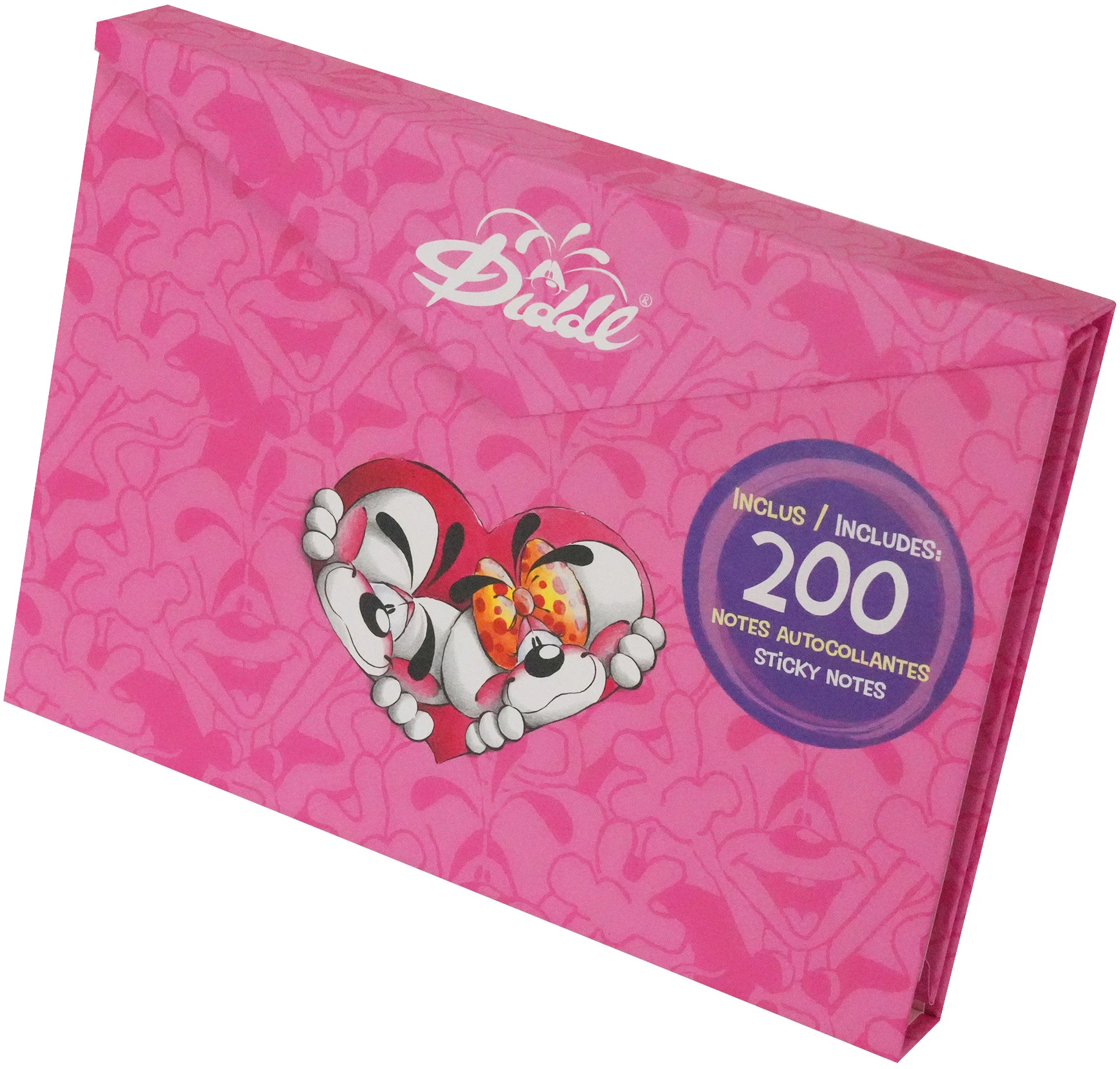 DIDDL Haftnotizen Set A5 23505 rosa 200 Blatt