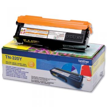 BROTHER Toner yellow TN-320Y HL-4150CDN 1500 Seiten BROTHER Toner yellow TN-320Y HL-4150CDN 1500 Seiten