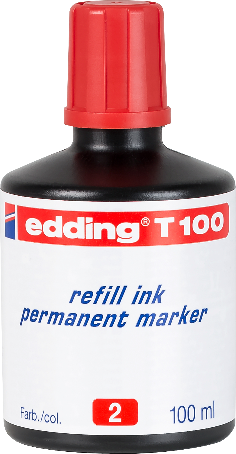 EDDING Tinte 100ml T-100-2 rot