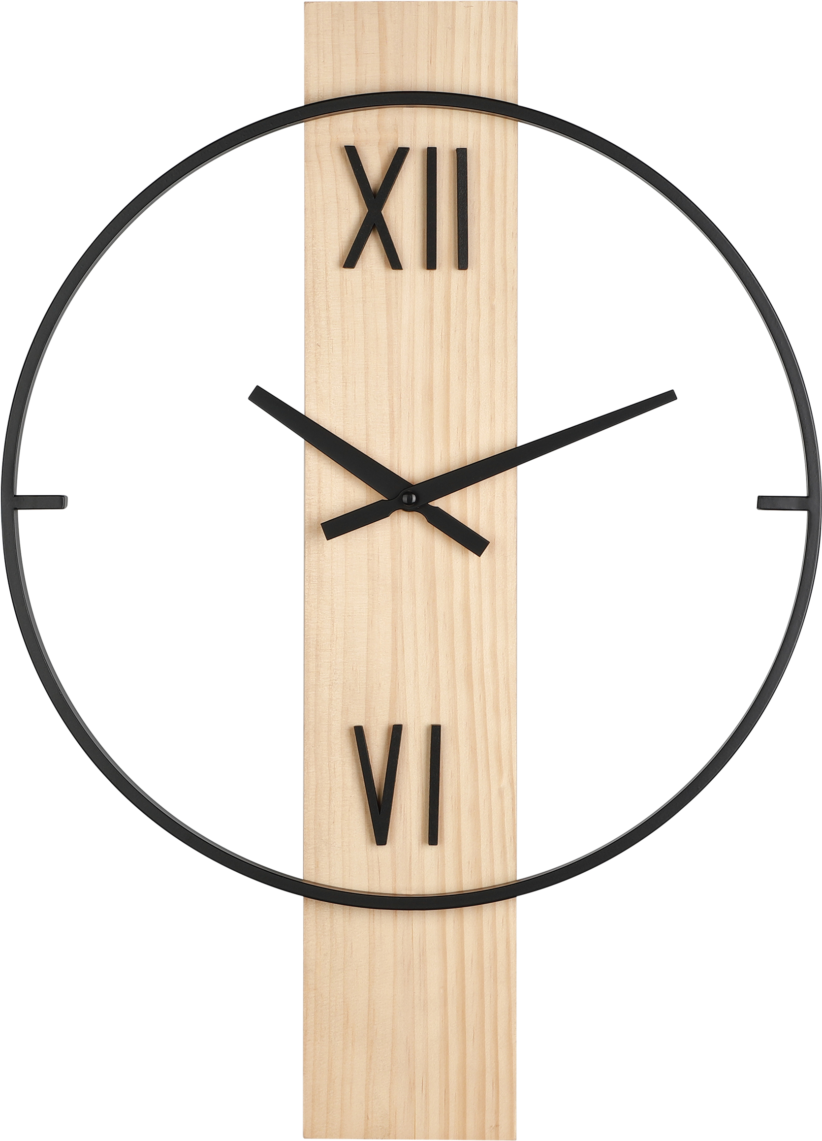 EGLO Wanduhr Yamatsuri 40x56cm 425512 braun/schwarz