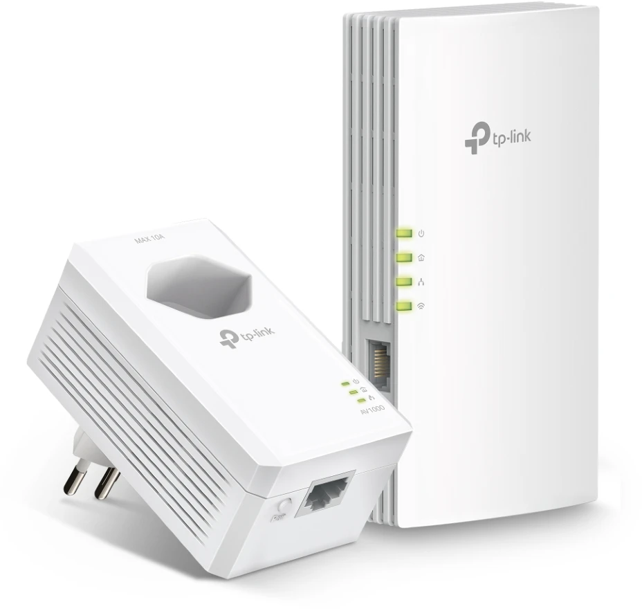 TP-LINK AV1000 Gigabit Powerline TL-WPA7818 KIT(CH) AX1500 WiFi6 Kit