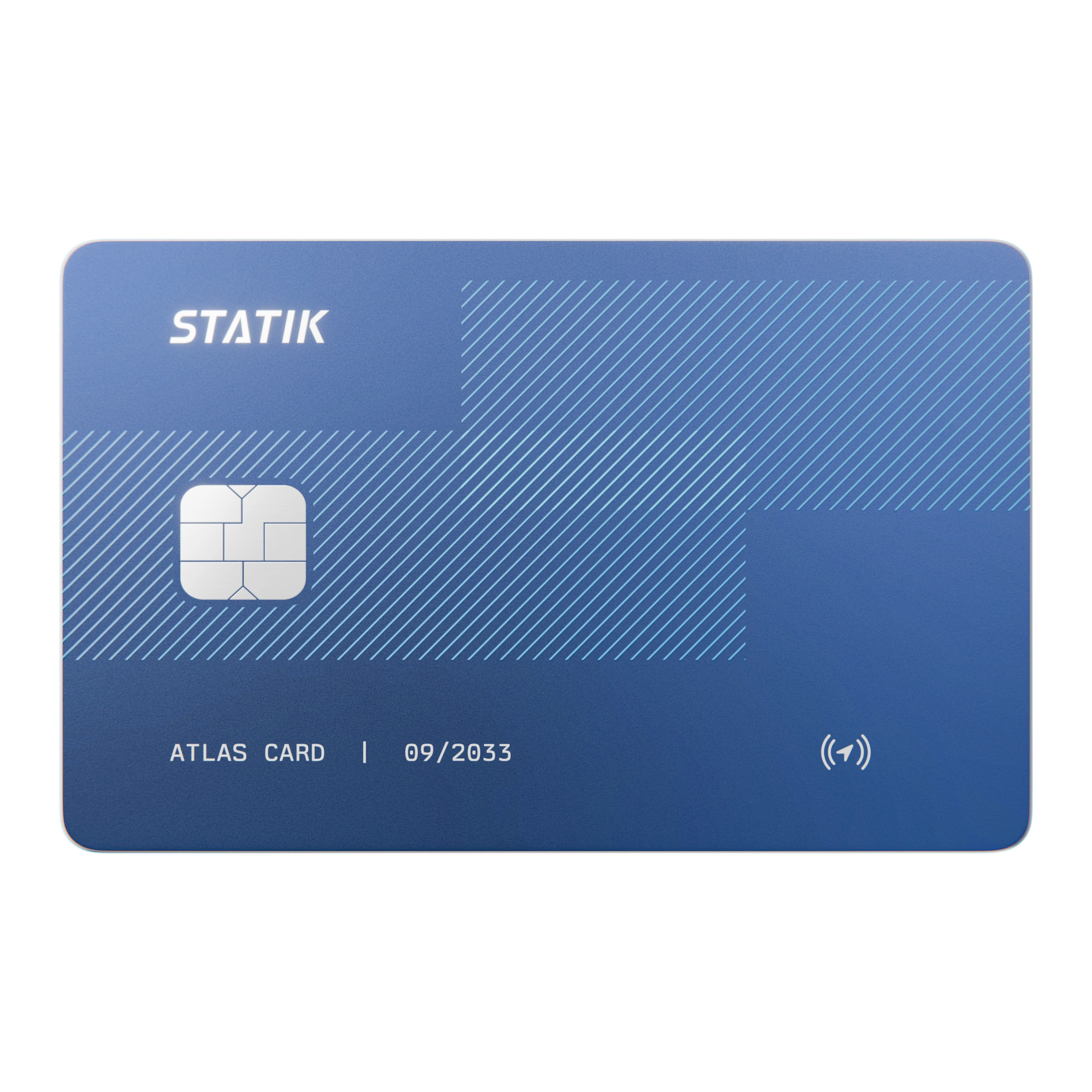 STATIK SmartCard Wallet Tracker Nvy PUP-0750-NVY Apple FindMy&Google Find Hub