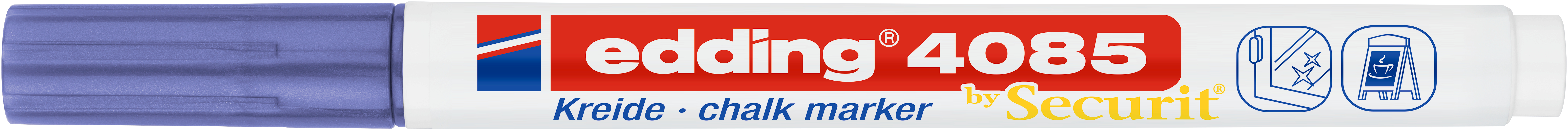 EDDING Chalk Marker 4085 1-2mm 4085-078 violett-metallic