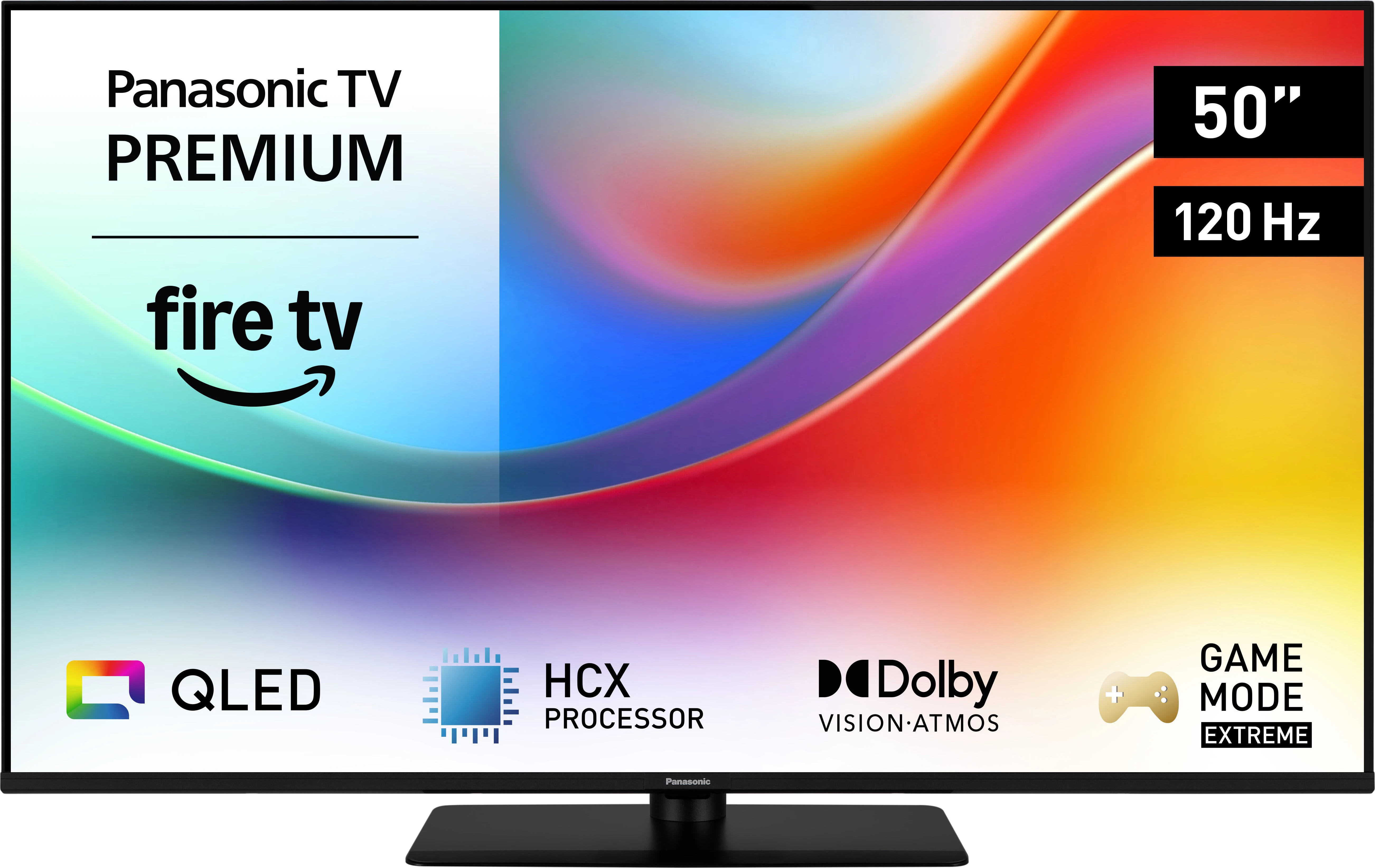 PANASONIC 50 Inch 4K UHD QLED TV-50W85BEZC Fire TV, 120 Hz, HDR10+,Dolby
