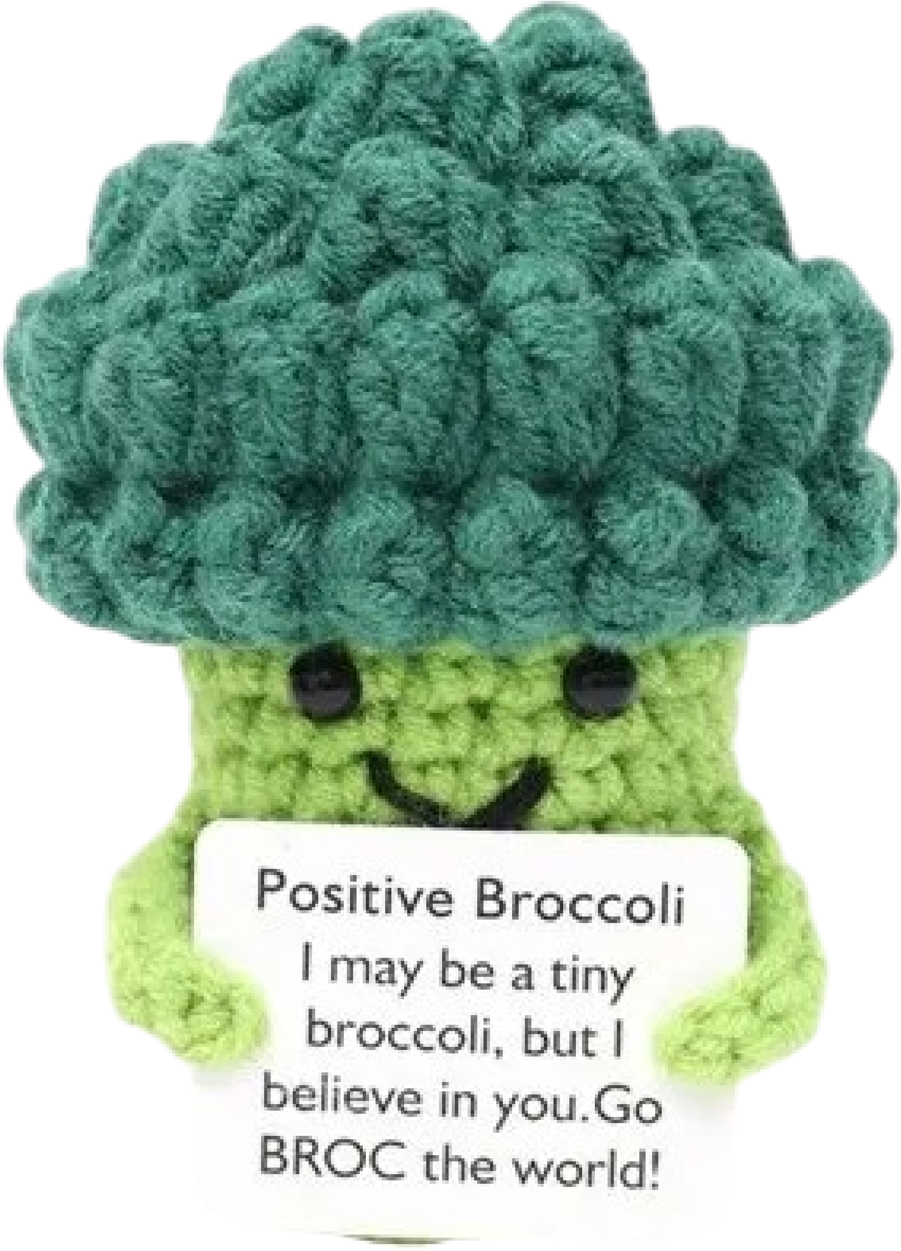 I AM CREATIVE Positive Broccoli 7.5cm 219090 grün