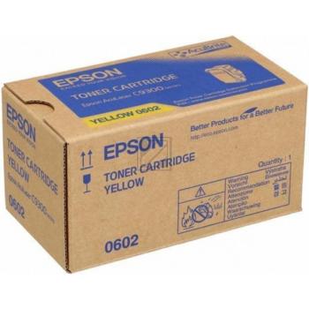 EPSON Toner-Modul yellow S050602 AcuLaser C9300N 7500 Seiten EPSON Toner-Modul yellow S050602 AcuLaser C9300N 7500 Seiten