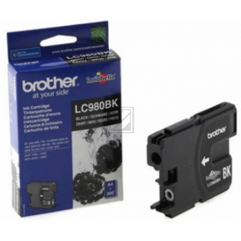BROTHER Tintenpatrone schwarz LC-980BK DCP-165C 300 Seiten