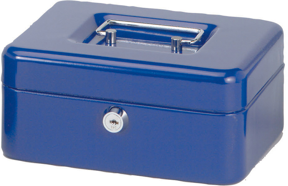 MAUL Geldkassette 2 20x17x9cm 9.35 blau