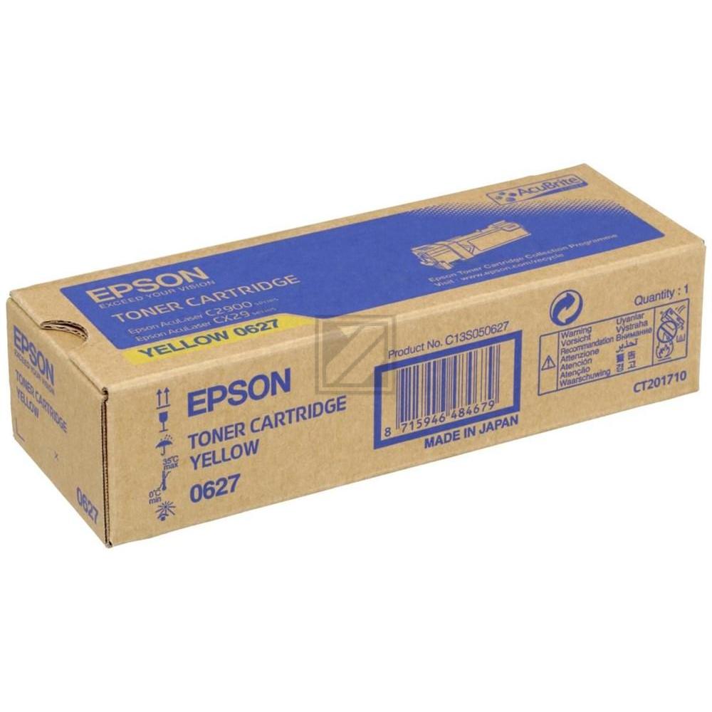 EPSON Toner-Modul yellow S050627 AcuLaser C2900N 2500 Seiten EPSON Toner-Modul yellow S050627 AcuLaser C2900N 2500 Seiten