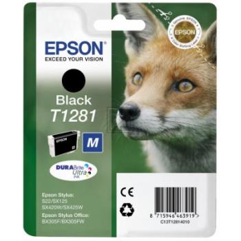 EPSON Tintenpatrone schwarz T128140 Stylus S22 5.9ml