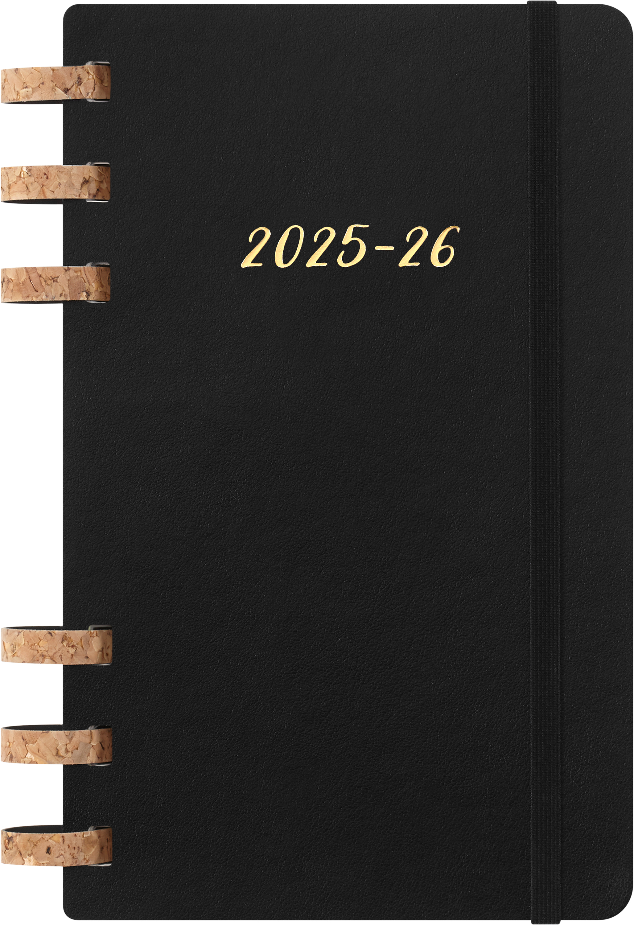 MOLESKINE Studienplaner Spiral 25/26 DSSPB12AMWH3Y26 12M schwarz SC 15x21cm