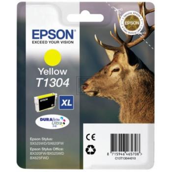EPSON Tintenpatrone yellow T130440 Stylus SX525WD 10.1ml