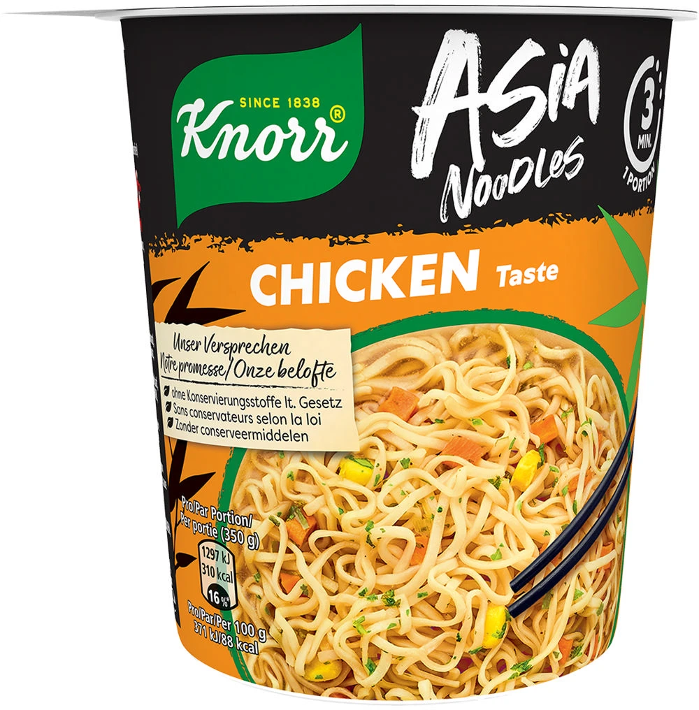 KNORR Asia Noodles Chicken 5352 Cup 65g