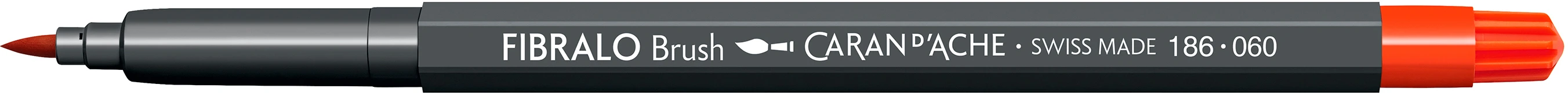 CARAN D'ACHE Classic Fibralo Brush 0.5-5mm 186.06 zinnoberrot