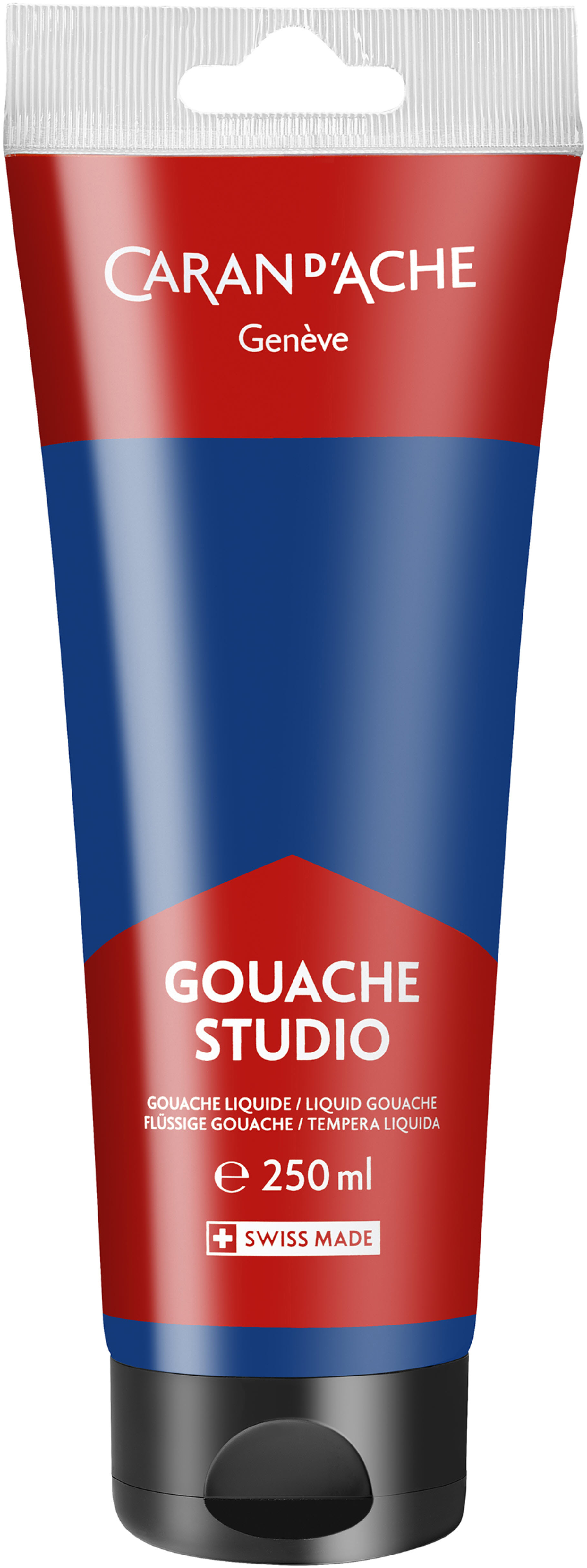 CARAN D'ACHE Deckfarbe Gouache 250ml 2333.170 cyan, Studio