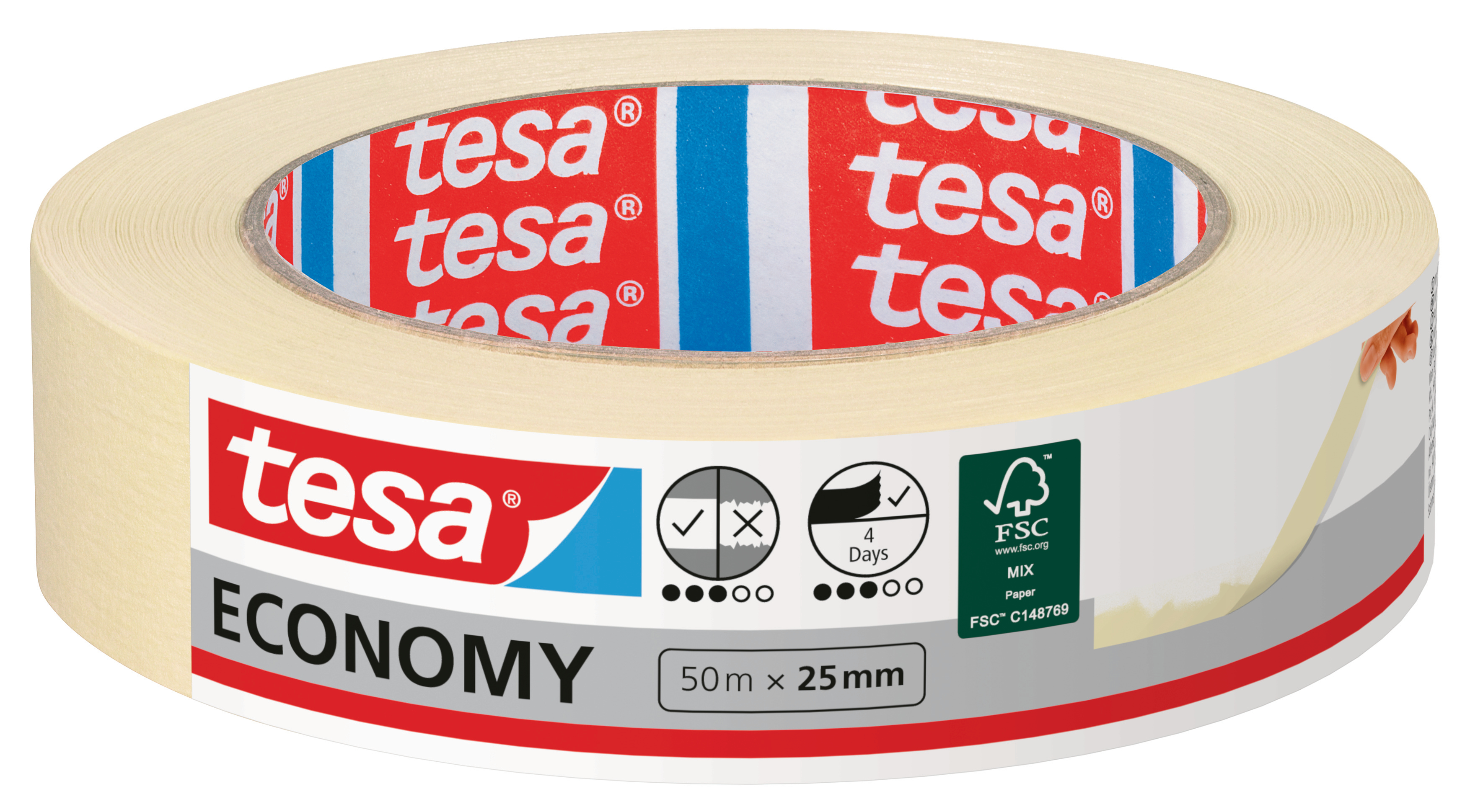 TESA Abdeckband 25mmx50m 527800000