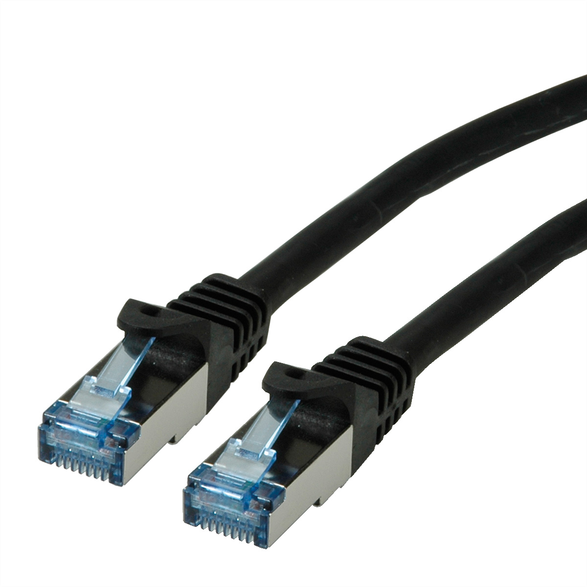 ROLINE Patchkabel, CAT.6a S/FTP 21.15.2853 Black, halogenfrei, CL 3m