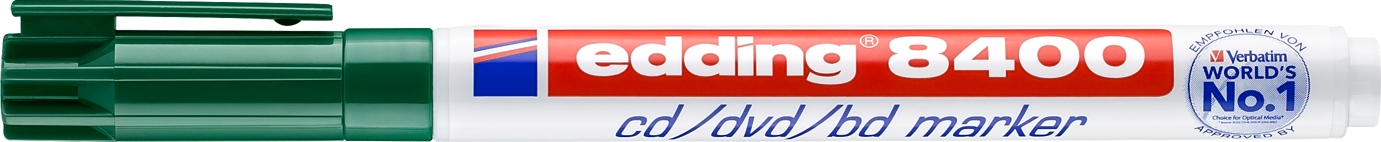 EDDING CD-Marker 8400 0,5-1mm 8400-4 grün