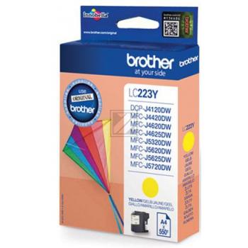 BROTHER Tintenpatrone yellow LC-223Y MFC-J5620DW 550 Seiten