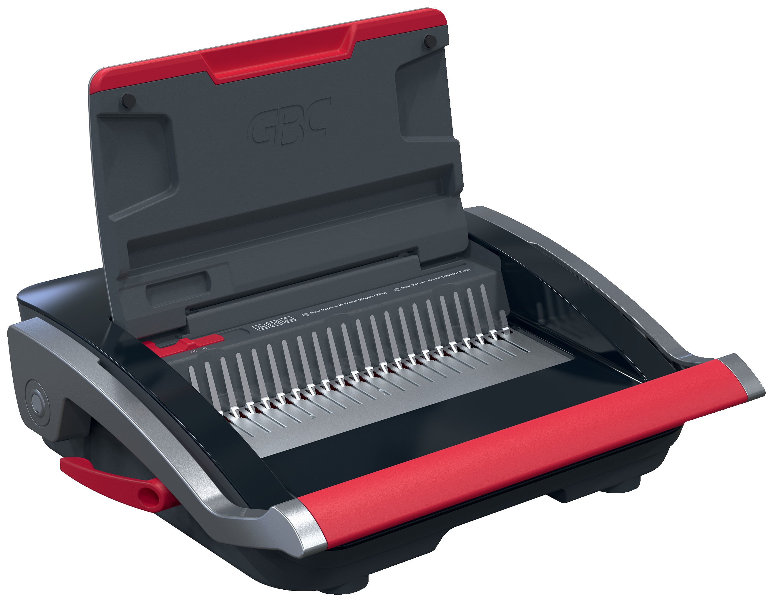 GBC Plastikbindegerät CombBind A4 4410063 CB25, 390 Seiten