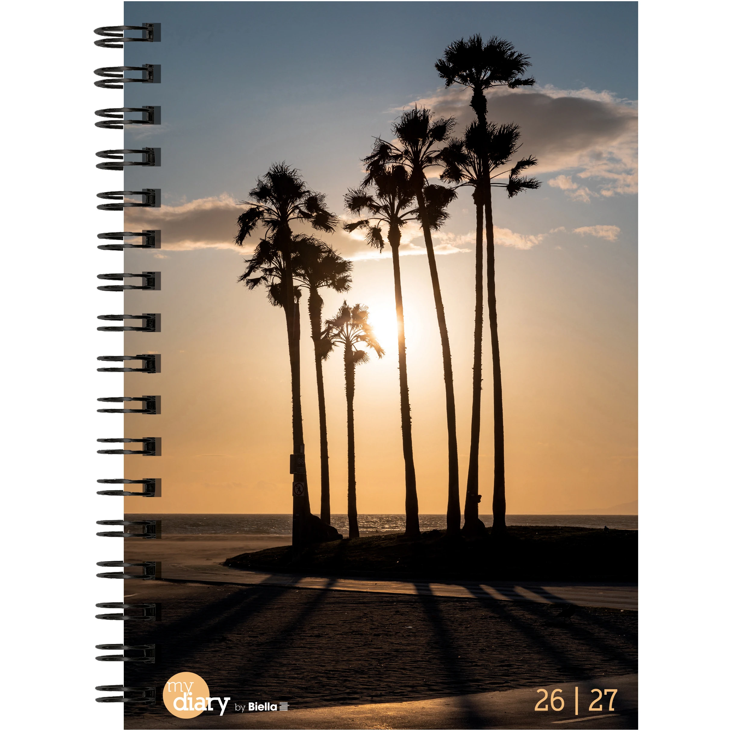BIELLA Schüleragenda Palms 26/27 806537840027U 1W/2S 14.5x20.5cm