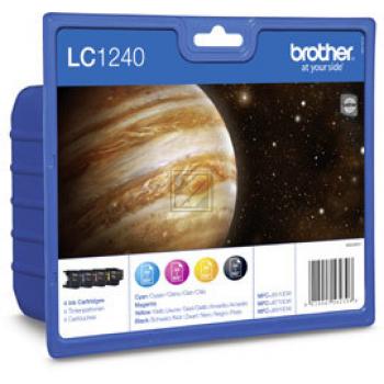 BROTHER Valuepack Tinte CMYBK LC-1240VALBP MFC-J6510DW 600 Seiten BROTHER Valuepack Tinte CMYBK LC-1240VALBP MFC-J6510DW 600 Seiten