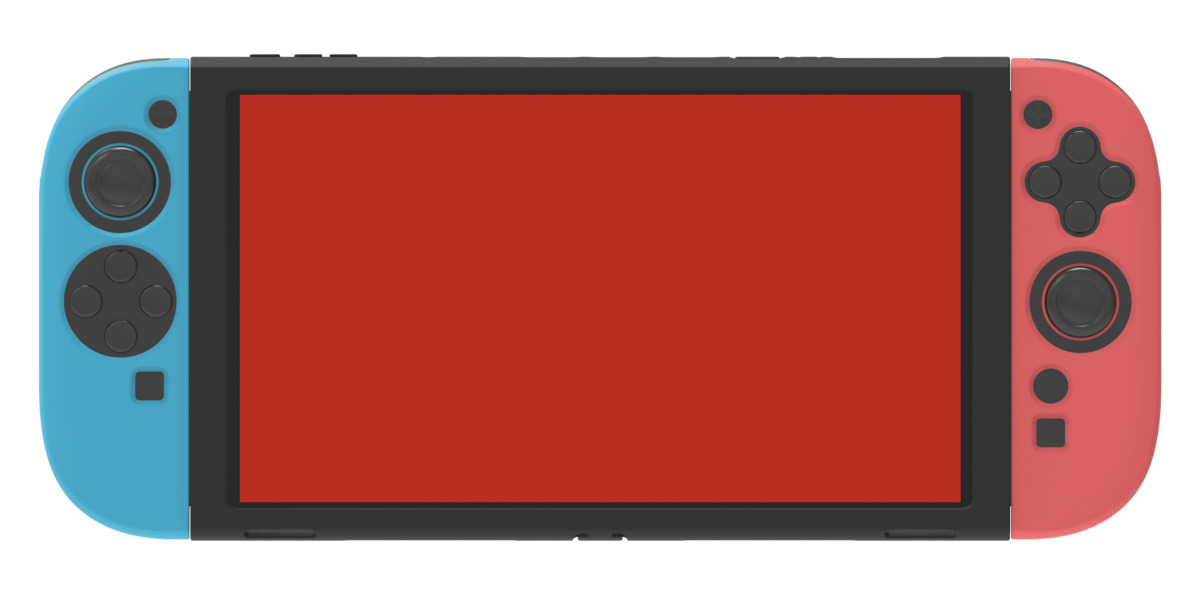 DELTACO Back case and joycon covers GAM-192 NSW 2, Silicon