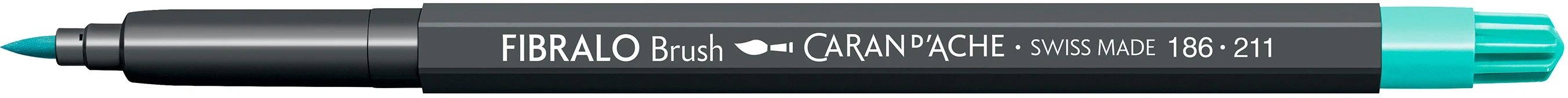 CARAN D'ACHE Classic Fibralo Brush 0.5-5mm 186.211 jade